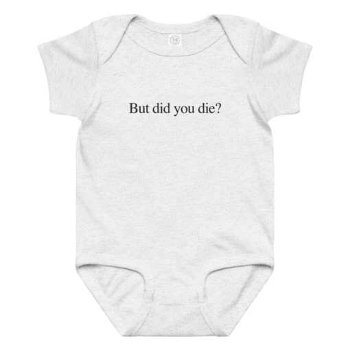 Reality Court | Did You Die | Baby Jersey Bodysuit