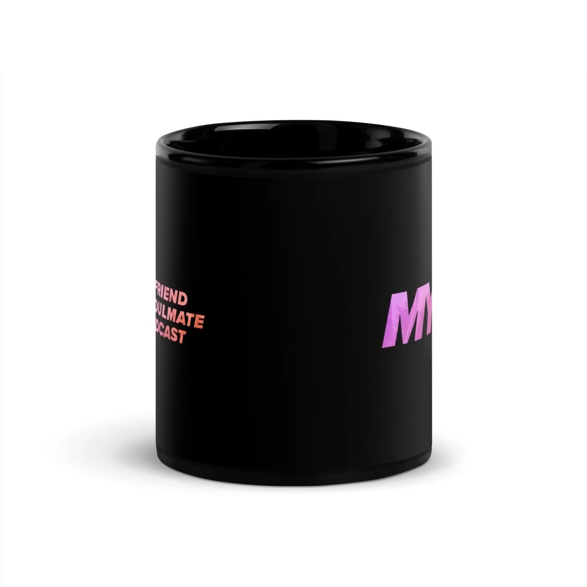 MFMSMP | Black Glossy Mug 3 MFMSMP | Black Glossy Mug - Image 3