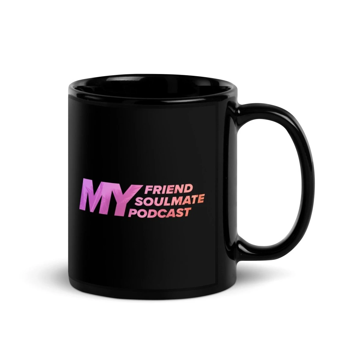MFMSMP | Black Glossy Mug 1 MFMSMP | Black Glossy Mug