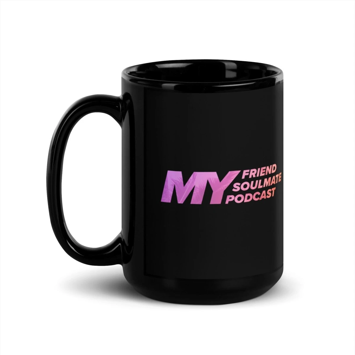 MFMSMP | Black Glossy Mug 2 MFMSMP | Black Glossy Mug - Image 2