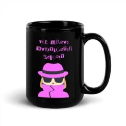 The Bravo Investigator Podcast | Black Glossy Mug