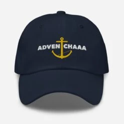 Above Deck | Dad Hat -Noiré Store classic dad hat navy front 654277ba9f881 364682