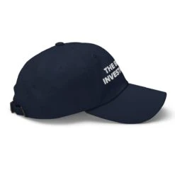 The Bravo Investigator Podcast | Dad Hat -Noiré Store classic dad hat navy right side 67af6d8bc24ab