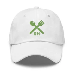 Restaurant Hoppen | Dad Hat -Noiré Store classic dad hat white front 6685c3c5bc0c5 743928