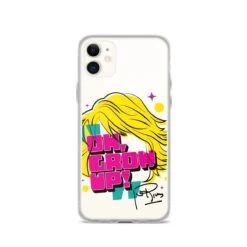 Joan Rivers | Oh Grow Up | Clear Case For IPhone® -Noiré Store clear case for iphone iphone 11 case on phone 673768b883aec 359937