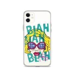 Joan Rivers | Blah Blah Blah | Clear Case For IPhone® -Noiré Store clear case for iphone iphone 11 case on phone 67376915e01a9 373040