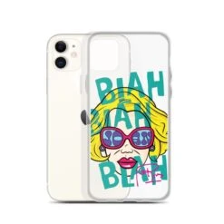 Joan Rivers | Blah Blah Blah | Clear Case For IPhone® -Noiré Store clear case for iphone iphone 11 case with phone 67376915e01fa 672404
