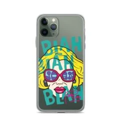 Joan Rivers | Blah Blah Blah | Clear Case For IPhone® -Noiré Store clear case for iphone iphone 11 pro case on phone 67376915e00c1 749777