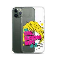 Joan Rivers | Oh Grow Up | Clear Case For IPhone® -Noiré Store clear case for iphone iphone 11 pro case with phone 673768b883a2a 807401