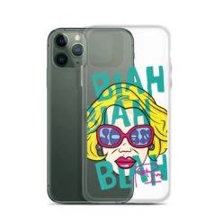 Joan Rivers | Blah Blah Blah | Clear Case For IPhone® -Noiré Store clear case for iphone iphone 11 pro case with phone 67376915e0116 148611