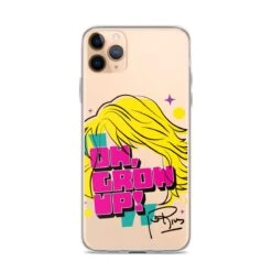Joan Rivers | Oh Grow Up | Clear Case For IPhone® -Noiré Store clear case for iphone iphone 11 pro max case on phone 673768b883869 503434