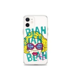 Joan Rivers | Blah Blah Blah | Clear Case For IPhone® -Noiré Store clear case for iphone iphone 12 mini case on phone 67376915e0284 762003