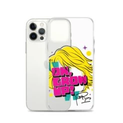 Joan Rivers | Oh Grow Up | Clear Case For IPhone® -Noiré Store clear case for iphone iphone 12 pro case with phone 673768b883f24 568150