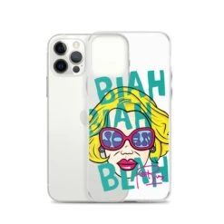 Joan Rivers | Blah Blah Blah | Clear Case For IPhone® -Noiré Store clear case for iphone iphone 12 pro case with phone 67376915e04ca 867782