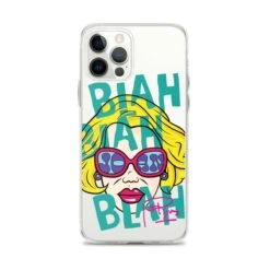 Joan Rivers | Blah Blah Blah | Clear Case For IPhone® -Noiré Store clear case for iphone iphone 12 pro max case on phone 67376915e0362 195954