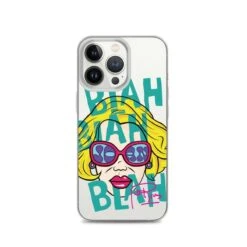 Joan Rivers | Blah Blah Blah | Clear Case For IPhone® -Noiré Store clear case for iphone iphone 13 pro case on phone 67376915e08a0 957444