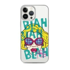 Joan Rivers | Blah Blah Blah | Clear Case For IPhone® -Noiré Store clear case for iphone iphone 13 pro max case on phone 67376915e07c0 197088