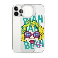 Joan Rivers | Blah Blah Blah | Clear Case For IPhone® -Noiré Store clear case for iphone iphone 13 pro max case with phone 67376915e080f 876774