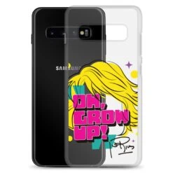 Joan Rivers | Oh Grow Up | Clear Case For Samsung® -Noiré Store clear case for samsung samsung galaxy s10 case with phone 673769bfbd4b1 516504