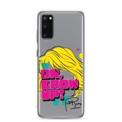 Joan Rivers | Oh Grow Up | Clear Case For Samsung® -Noiré Store clear case for samsung samsung galaxy s20 case on phone 673769bfbd7af 252412