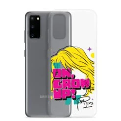 Joan Rivers | Oh Grow Up | Clear Case For Samsung® -Noiré Store clear case for samsung samsung galaxy s20 case with phone 673769bfbd7ff 146504