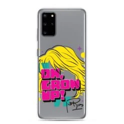 Joan Rivers | Oh Grow Up | Clear Case For Samsung® -Noiré Store clear case for samsung samsung galaxy s20 plus case on phone 673769bfbd5ff 428839