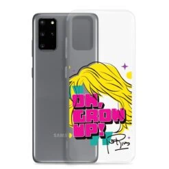 Joan Rivers | Oh Grow Up | Clear Case For Samsung® -Noiré Store clear case for samsung samsung galaxy s20 plus case with phone 673769bfbd651 469491
