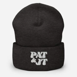 Pat & JT | Cuffed Beanie 5 Pat & JT | Cuffed Beanie -Noiré Store cuffed beanie dark grey front 6494b363c075b 834358