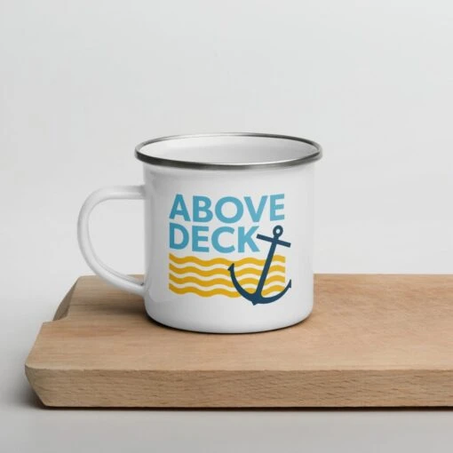 Above Deck | Enamel Mug