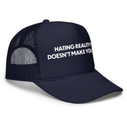 Gabbing With Gib | Hating Reality TV | Foam Trucker Hat -Noiré Store foam trucker hat navy one size right front 67d056bd9d712
