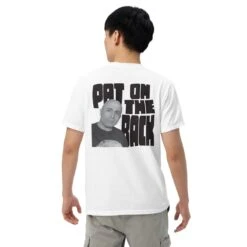 Pat & JT | Pat On The Back | Garment-dyed Heavyweight T-shirt 8 Pat & JT | Pat On The Back | Garment-dyed Heavyweight T-shirt -Noiré Store mens garment dyed heavyweight t shirt white back 6494b64e9ff52 495522