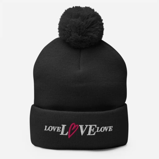 Love Love Love | Pom-Pom Beanie