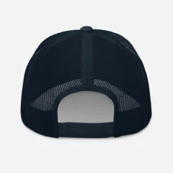 Don't Let It Stu | Trucker Cap -Noiré Store retro trucker hat navy back 66df3f9032f13 521161