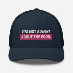Don't Let It Stu | Trucker Cap -Noiré Store retro trucker hat navy front 66df3f903313a 472614