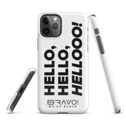 Bravo! We're Black | Snap Case For IPhone® -Noiré Store snap case for iphone glossy iphone 11 pro front 663a9824364d2 944562