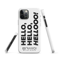 Bravo! We're Black | Snap Case For IPhone® -Noiré Store snap case for iphone glossy iphone 12 pro front 663a98243692d 756364