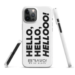 Bravo! We're Black | Snap Case For IPhone® -Noiré Store snap case for iphone glossy iphone 12 pro max front 663a982436a2b 878290