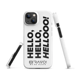 Bravo! We're Black | Snap Case For IPhone® -Noiré Store snap case for iphone glossy iphone 13 front 663a982436c11 877656