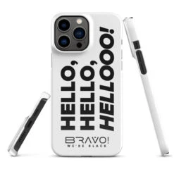 Bravo! We're Black | Snap Case For IPhone® -Noiré Store snap case for iphone glossy iphone 13 pro max front 663a982436dfd 948804