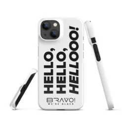 Bravo! We're Black | Snap Case For IPhone® -Noiré Store snap case for iphone glossy iphone 14 front 663a982436eef 925425
