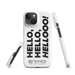 Bravo! We're Black | Snap Case For IPhone® -Noiré Store snap case for iphone glossy iphone 15 front 663a9824372ab 169760