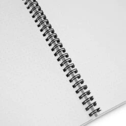 Just Jossin' Around | Spiral Notebook -Noiré Store spiral notebook white product detail 65dca38daef0d 354491