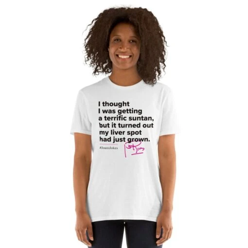 Joan Rivers | Suntan | Short-Sleeve Unisex T-Shirt