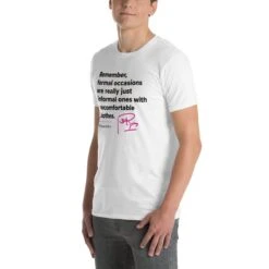 Joan Rivers | Formal | Short-Sleeve Unisex T-Shirt -Noiré Store unisex basic softstyle t shirt white left front 67376caeaf180 922613