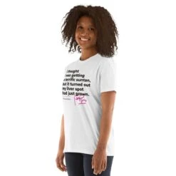 Joan Rivers | Suntan | Short-Sleeve Unisex T-Shirt -Noiré Store unisex basic softstyle t shirt white left front 67376ce49290c 279064