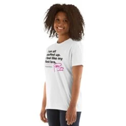 Joan Rivers | Stuffed | Short-Sleeve Unisex T-Shirt -Noiré Store unisex basic softstyle t shirt white left front 67376d9e6f888 213408