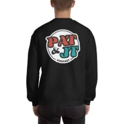 Pat & JT | Unisex Sweatshirt 15 Pat & JT | Unisex Sweatshirt -Noiré Store unisex crew neck sweatshirt black back 6494aece11012 677346