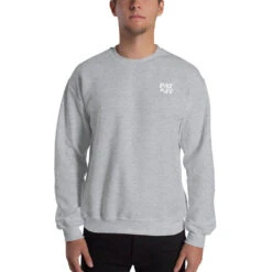 Pat & JT | Unisex Sweatshirt 22 Pat & JT | Unisex Sweatshirt -Noiré Store unisex crew neck sweatshirt sport grey front 6494aece14641 587575