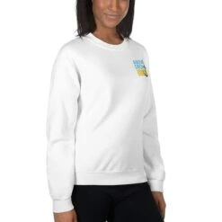 Above Deck | Unisex Sweatshirt -Noiré Store unisex crew neck sweatshirt white right front 652da1f2b4fd1 520729