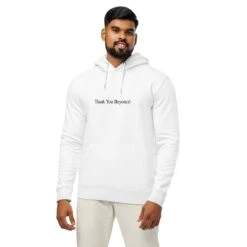 Front Page -Noiré Store unisex essential organic hoodie white front 680a459c6c4f9